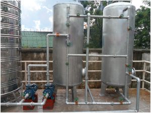 Dây chuyền xử lý nước giếng khoan công suất 7m3/h