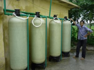 Xử lý làm mềm nước máy, nước cứng