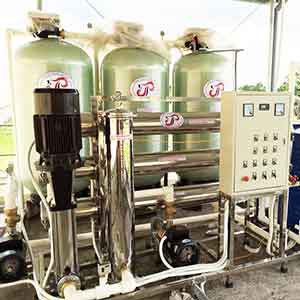 Hệ thống lọc nước tinh khiết RO công suất 8 m3/h cho sản xuất nhôm