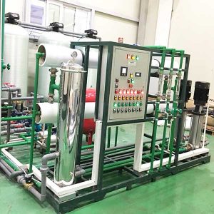Hệ thống xử lý nước DI công suất 1200l/h | Kết hợp công nghệ khử khoáng R.O – DI