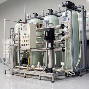 Hệ thống xử lý nước DI công suất 1500l/h | Kết hợp công nghệ khử khoáng R.O – DI