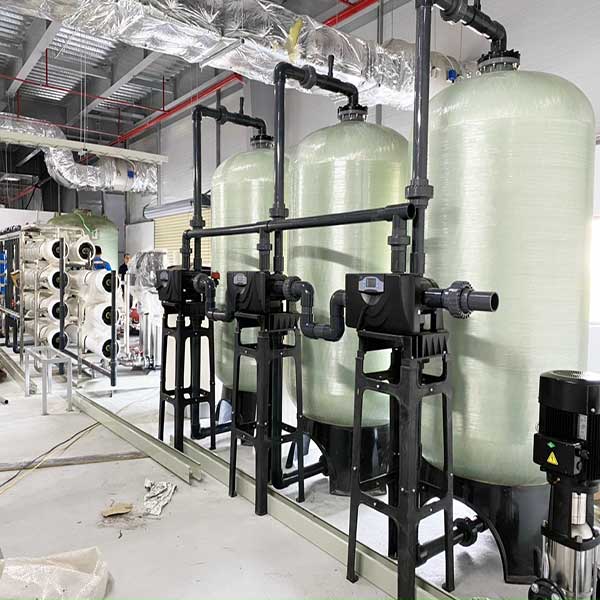 Hệ thống xử lý nước DI công suất 3500 lít/giờ