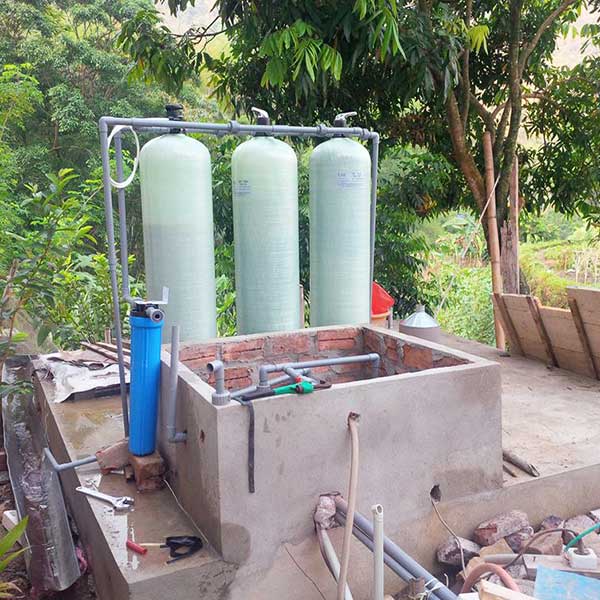 Hệ thống xử lý nước sông thành nước sinh hoạt
