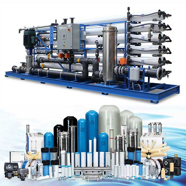 Các thiết bị sử dụng trong hệ thống lọc nước công nghiệp